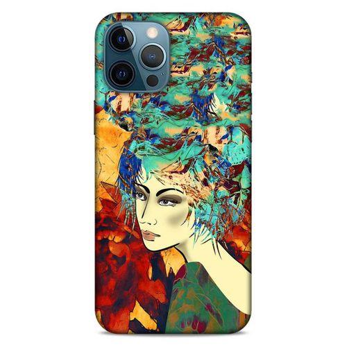 Lopard Apple iPhone 12 Pro Max Uyumlu Kılıf Sürreal Yüzler ♀ (21) Koruyucu Kapak Baskılı