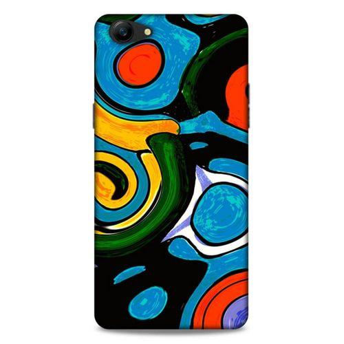 Lopard Oppo A79 Uyumlu Kılıf Soyut Sanat (24) Desenli Darbe Emici Kılıf