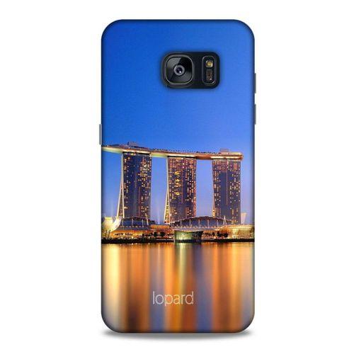Samsung Galaxy S7 Edge Kılıf Dünya Mimarisi (46) Core Armor Kılıf Marina Bay Sands Singapur