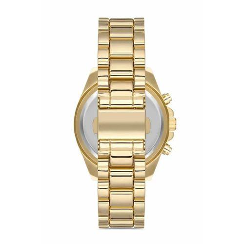 Zarif Ve Şık Özel Tasarım Roma Rakam Detaylı  Metal Bayan Kol Saati (gold)