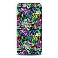 Graffitix (1) Desenli Silikon Kapak Apple Iphone 6S Kılıf