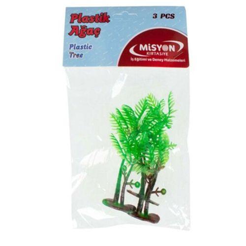Misyon Plastik Maket Ağaç 3Lü Msy-3006 - 2 paket