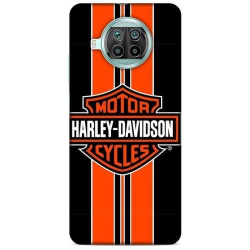 Xiaomi Mi 10T Lite 5G Uyumlu Kılıf Motorsiklet (36) Glitter Kılıf Harley Davidson