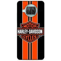 Xiaomi Mi 10T Lite 5G Uyumlu Kılıf Motorsiklet (36) Glitter Kılıf Harley Davidson