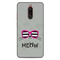 Lopard Xiaomi Redmi 8 Uyumlu Kılıf Kediler (15) Antişok Kılıf Meow Cat