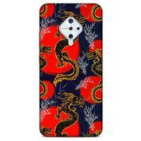 İnfinix Zero 8 Kılıf Dragons (30) Silicone Case Ejderha Cizimi