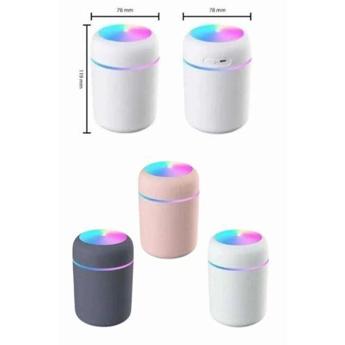 Rgb Işıklı Ulrasonik Ledli Hava Nemlendirici Buhar Makinesi Buhardanlık