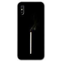 Redmi 9A Kılıf HD Desen Baskılı Arka Kapak - Sönmüş Kibrit + Kırılmaz Cam