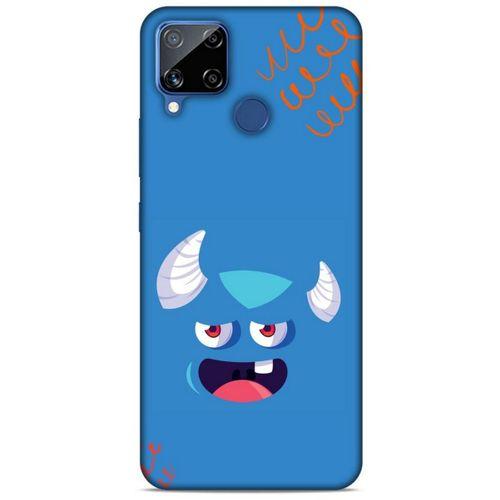 Emojix (20) Oppo Realme C15 Kılıf Silikon Kapak Desenli
