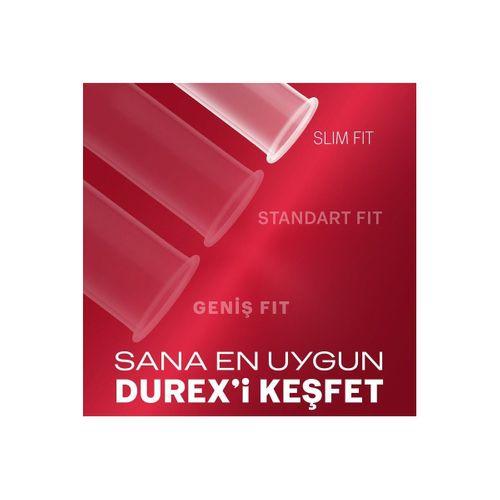 Durex Yakın Hisset Slim Fit, Ince 16'lı Prezervatif