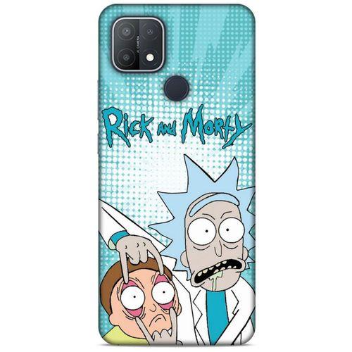 Oppo A15s Uyumlu Kılıf Rick And Morty (2) Kabı Morty Smith