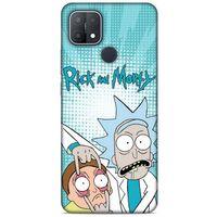 Oppo A15s Uyumlu Kılıf Rick And Morty (2) Kabı Morty Smith