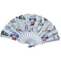 Plastik Kumaş Yelpaze 12'li İstanbul