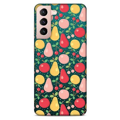 Lopard Samsung Galaxy S21 Uyumlu Kılıf Frutix (6) Silikon Kılıf