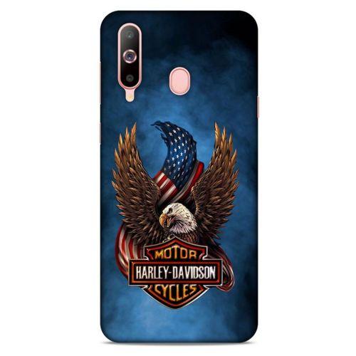 Samsung Galaxy A60 Uyumlu Kılıf Motorsiklet (2) Kabı Harley Davidson