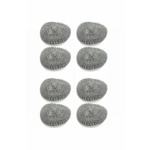 8 Adet Paslanmaz Çelik Tel Bulaşık Teli Poşetli