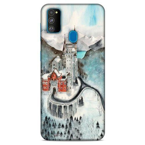 Samsung Galaxy M30s Kılıf Almanya (25) Antişok Kapak Schloss Neuschwanstein Şatosu