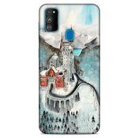 Samsung Galaxy M30s Kılıf Almanya (25) Antişok Kapak Schloss Neuschwanstein Şatosu