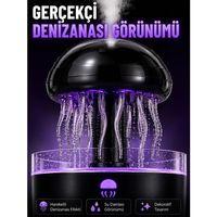 Rgb Işıklı Denizanası Hava Nemlendirici Ultrasonik Buhar Makinesi 2h 4h 8h Zamanlayıcılı