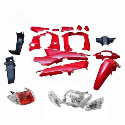 LIFAN KAPORTA SET [KIRMIZI] [FAR+STOP DAHİL] CUB