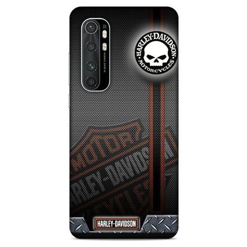 Xiaomi Mi Note 10 Lite Uyumlu Kılıf Motorsiklet (46) Core Armor Kılıf Harley