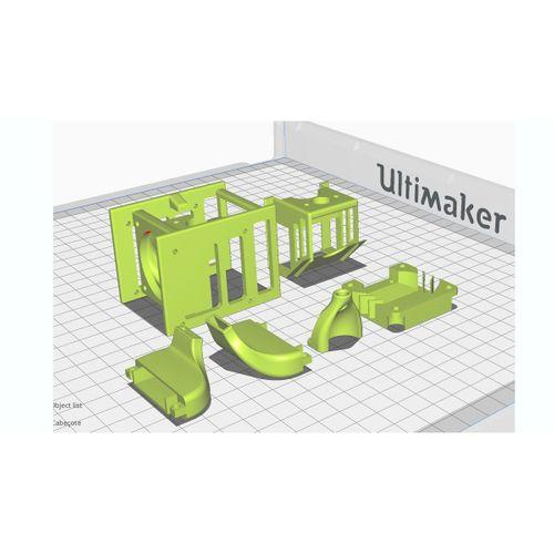 Tevo Nereus İki Ağaç Tam Taşıma Montajı E3d Hotend ve Sivrisinek Klonları W_ Bltouch Destek V. 2.0 - 5144785