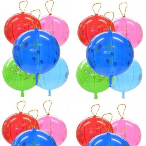 50 ADET VIP İTALYAN MALI RGB PUNCH BALLOON YÜKSEK KALİTE LASTİKLİ BALON 45 CM BALON BASKILI BALON