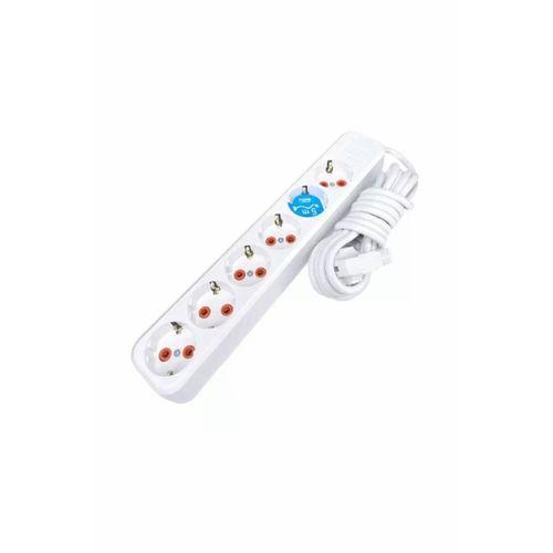 Asel 6'Lı Topraklı Grup Priz 5mt