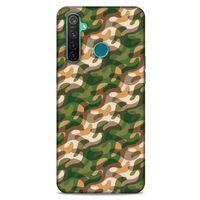 Kamuflaj 95 Oppo Realme 5 Pro Kılıf Silikon Kapak