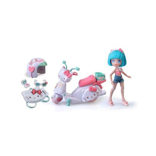 Eğitici Çocuk HKTF3000 Hello Kitty Manga Bebek ve Pretty Pink Scooter