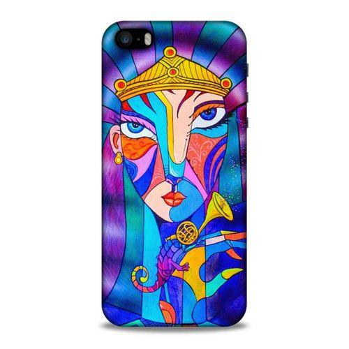 Lopard Apple Iphone 5 Uyumlu Kılıf Sürreal Yüzler ♀ (49) Ultra Silikon Kılıf Baskılı