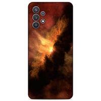 Lopard Samsung Galaxy A32 Uyumlu Kılıf Gece'S (2) Kabı Turuncu