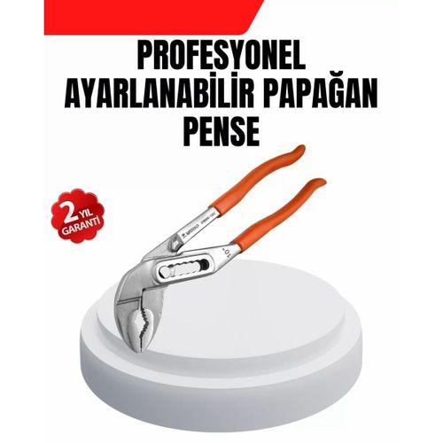 Ayarlanabilir Kurbağacık Pense Boru Anahtarı Çelik Malzeme