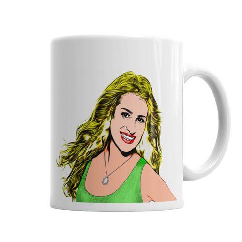 Hilary Duff 3 Kupa Bardak Porselen
