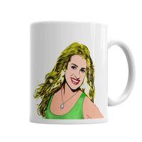 Hilary Duff 3 Kupa Bardak Porselen