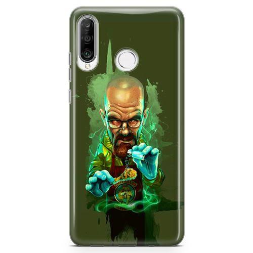Huawei P30 Lite 2020 Kılıf Breaking Bad Arka Kapak Koruma Desenli Full Koruyucu