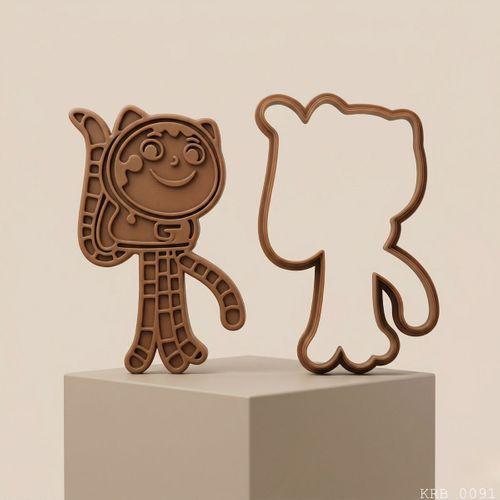 5Li Uzun Kuyruklu Kedi Hamur Şekillendirici Kurabiye Kalıbı Oyun Hamuru Kalıbı 6 5 cm