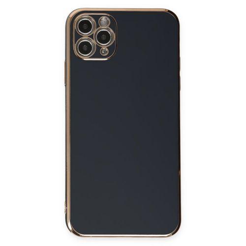 Newface iPhone 11 Pro Max Kılıf Volet Silikon - Siyah