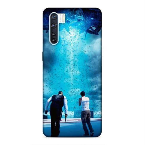 Oppo A91 Kılıf Skyline Arka Kapak Silikon Koruma Full Koruyucu