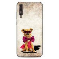 Huawei P20 Pro Kılıf Köpek Kıyafetleri (14) Lansman Kılıf Chihuahua Papyon