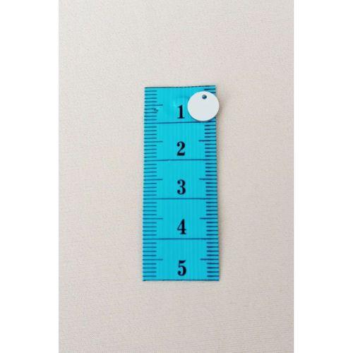 Oya Abiye Bileklik Kolye Pleksi Metalik Plastik Pul Gümüş Renk 8 gram 85 adet - BNC523