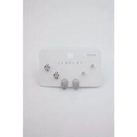 Çoklu Set Küpe - Gümüş