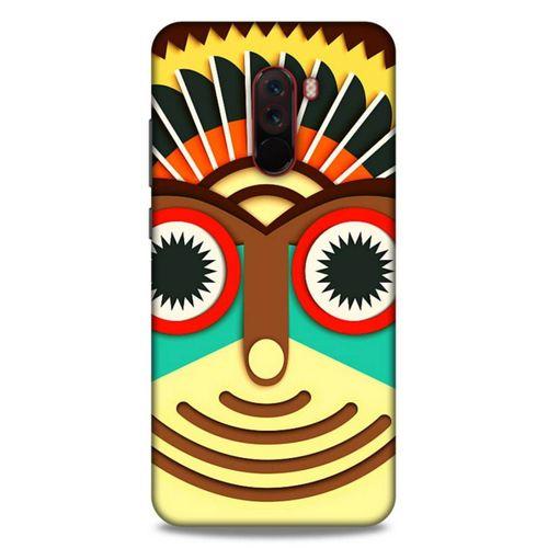 Lopard Xiaomi Pocophone F1 Uyumlu Kılıf Soyut Sanat (3) Baskılı Kapak