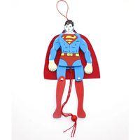 Ahşap Salanan Süperman Figürü