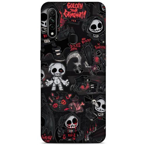 Oppo A31 Uyumlu Kılıf Motorsiklet (30) Silicone Case İskelet
