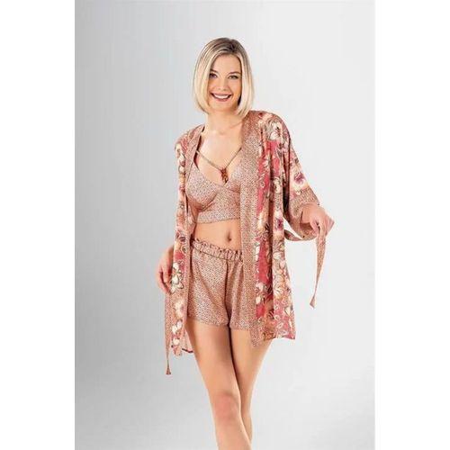 3'lü Şort Takımı Desenli