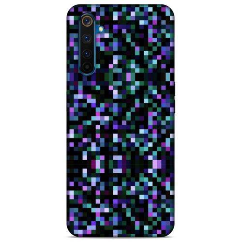 Lopard Oppo Realme 6 Uyumlu Kılıf PiXel (24) Darbe Emici Kılıf Rainbow
