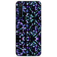 Lopard Oppo Realme 6 Uyumlu Kılıf PiXel (24) Darbe Emici Kılıf Rainbow