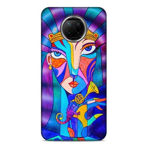 Lopard Xiaomi Redmi Note 9 Pro 5G Uyumlu Kılıf Sürreal Yüzler ♀ (49) Ultra Silikon Kılıf Baskılı