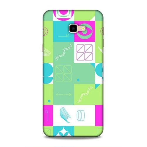 Samsung Galaxy J4 Plus Uyumlu Kılıf Insomnia (30) Silicone Case Pembe Yeşil